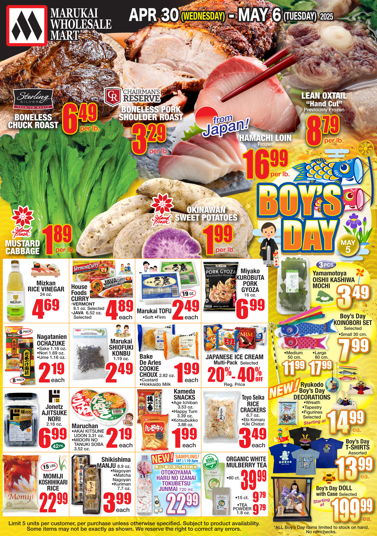 Weekly Flyer Wed, April 30, 2025 - Tues, May 6, 2025